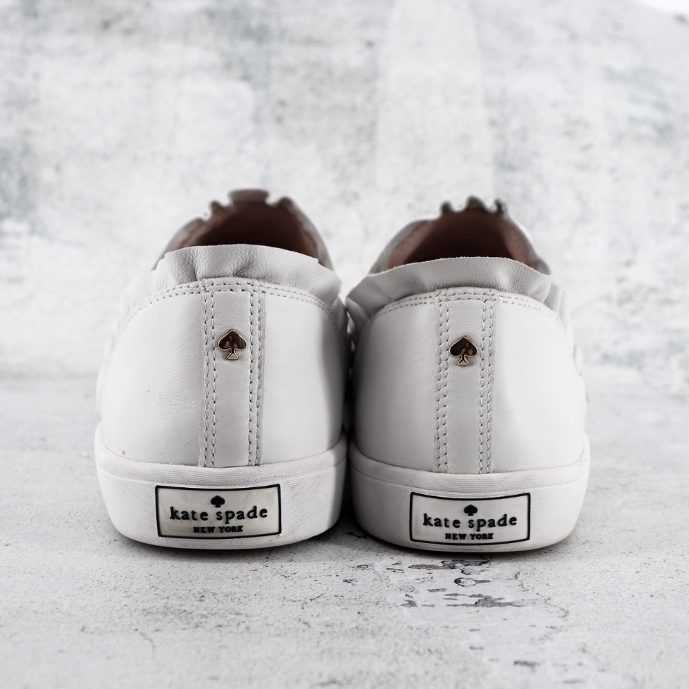 Kate Spade Louise Leather Embellished Sneaker 9.5 - Picture 5 of 8